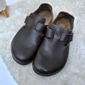 Birkenstocks | Brown London Leather Shoes Sz 6-6.5